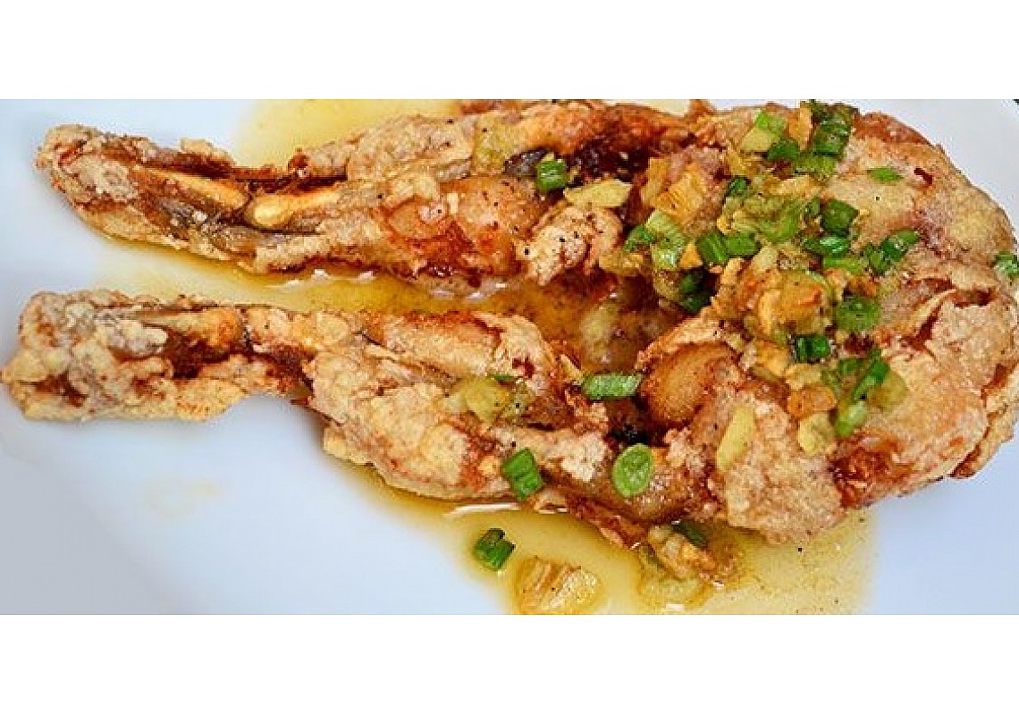 Louisiana Garlic Frog Legs Recipe