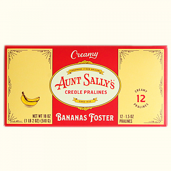 Aunt Sally's Bananas Foster Pralines 12 Pack