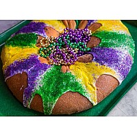 Cartozzo's Bavarian Cream King Cake