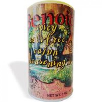 Benoit's Best Spicy Salt-Free Seasoning 6 oz.