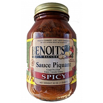 Benoit's Sauce Piquant - Spicy