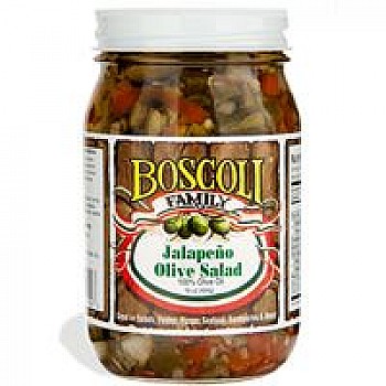 Boscoli Jalapeno Olive Salad 32 oz CLOSEOUT