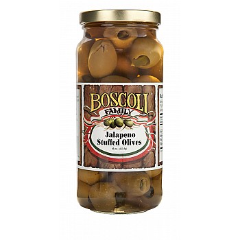 Boscoli Jalapeno Stuffed Olives