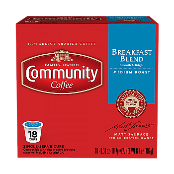 COMMUNITY Single Serve Breakfast Blend