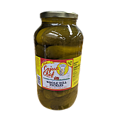 Cajun Chef Whole Hot Dill Pickles Gallon