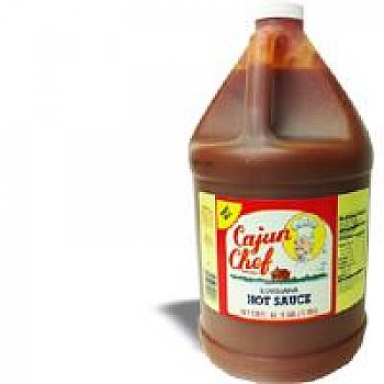 Cajun Chef Louisiana Hot Sauce 128 OZ / GALLON