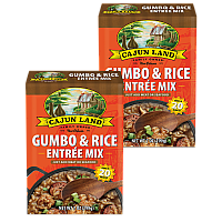 Cajun Land Gumbo & Rice Mix 7 oz Pack of 2