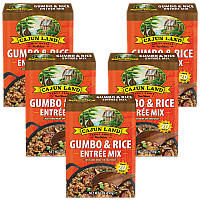 Cajun Land Gumbo & Rice Mix 7 oz Pack of 5