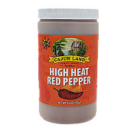 Cajun Land High Heat Pepper 16 oz