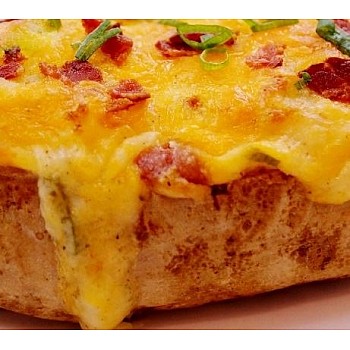 Cajun Specialty Meats Bacon Stuffed Twice Baked Potato