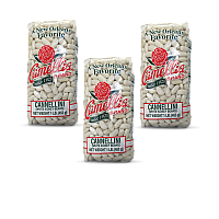 Camellia Cannellini Beans 1 lb Pack of 3