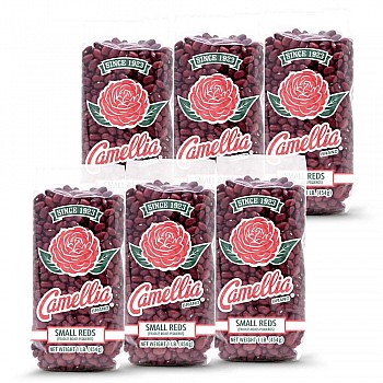 Camellia Small Red Beans 1 lb - 6 Pack