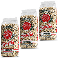 Camellia Black Eye Peas 1 pound - 3 Pack