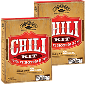 Carroll Shelby's Original Texas Chili 3.65 oz Pack of 2