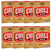 Carroll Shelby's Original Texas Chili 3.65 oz Pack of 8