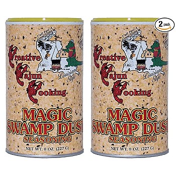 Creative Cajun Cooking Magic Swamp Dust Seasoning 8 oz Pack of 2