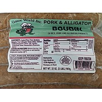 Gator World Alligator Boudin 2 lb