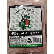 Alligator Tenderized Fillets 16 oz Pack of 4