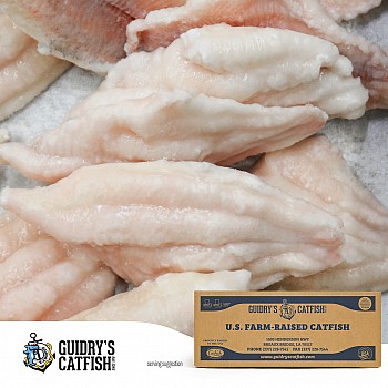 Guidrys IQF Catfish Fillets 7-9 oz.