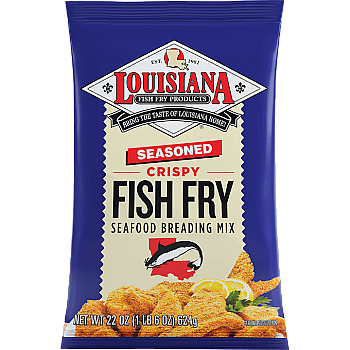 Louisiana Fish Fry Seasoned Crispy Fish Fry