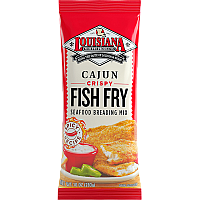 Louisiana Fish Fry Crispy Cajun Fish Fry 10 oz Bag