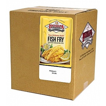 Louisiana Fish Fry - New Orleans Style Lemon Fish Fry (50lbs)