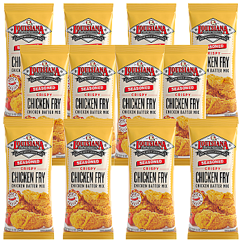 Louisiana Fish Fry Seasoned Chicken Fry 9 oz Pack of 12