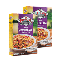 Louisiana Fish Fry Jambalaya Mix 7.5 oz Pack of 2