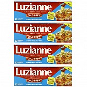 Luzianne Cold Brew Tea 22 count Family 4 Pack