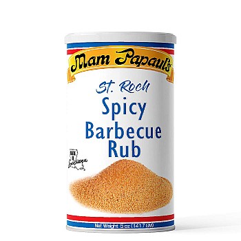 Mam Papaul's St. Roch Spicy Barbecue Rub 5.5 oz Closeout