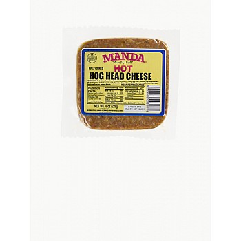 Manda Hot Hog Head Cheese 8 oz