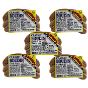 Savoie's Classic Pork Boudin 14 oz Pack of 5