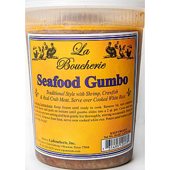 La Boucherie Seafood Gumbo 1 Qt