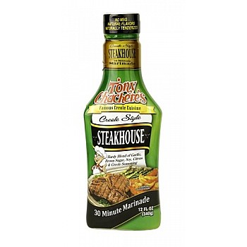 Tony Chachere's Steakhouse Marinade 12 oz