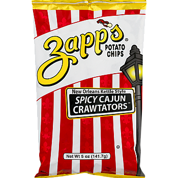 Zapp's Cajun Crawtator Potato Chips 5.5 oz