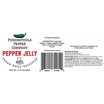 Ponchatoula Pepper Company Pepper Jelly